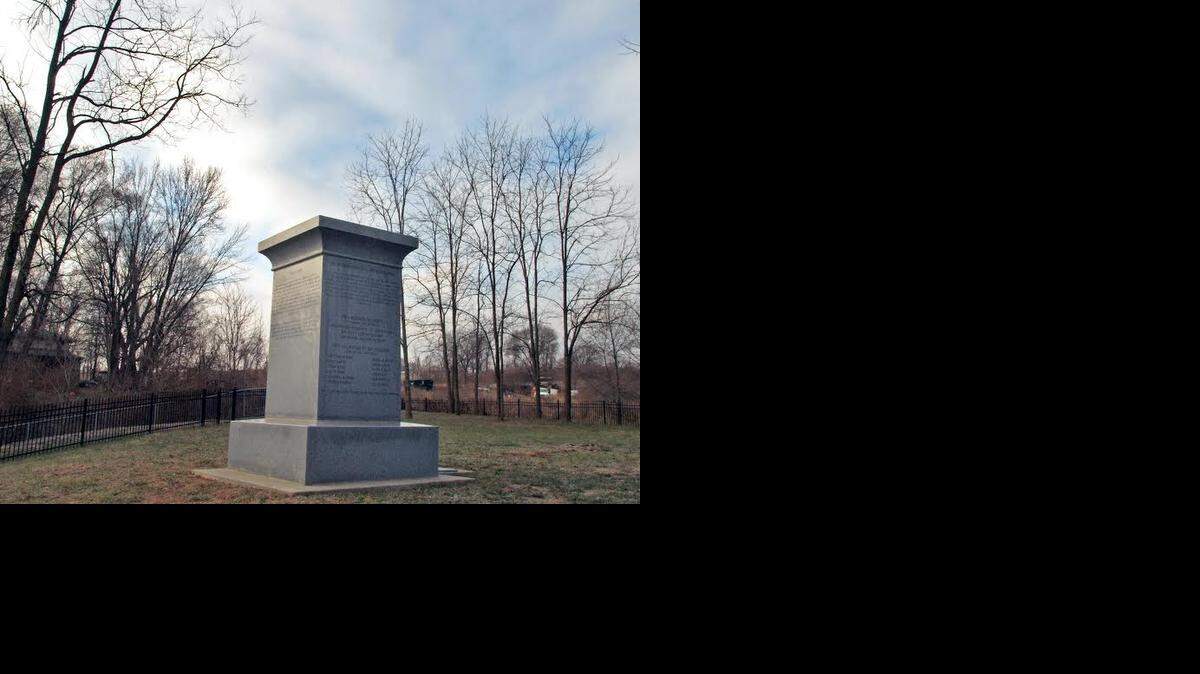 
Monument marking Zion’s Camp in Clay County.
