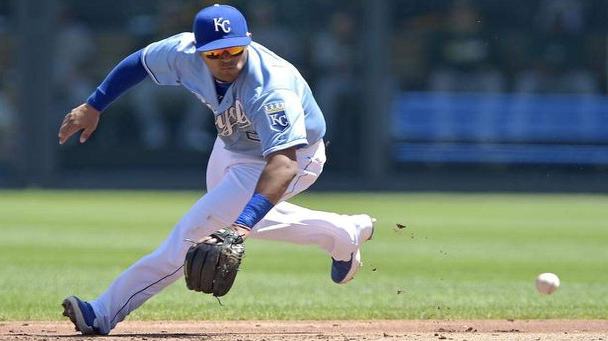 
Kansas City Royals second baseman Christian Colon.
