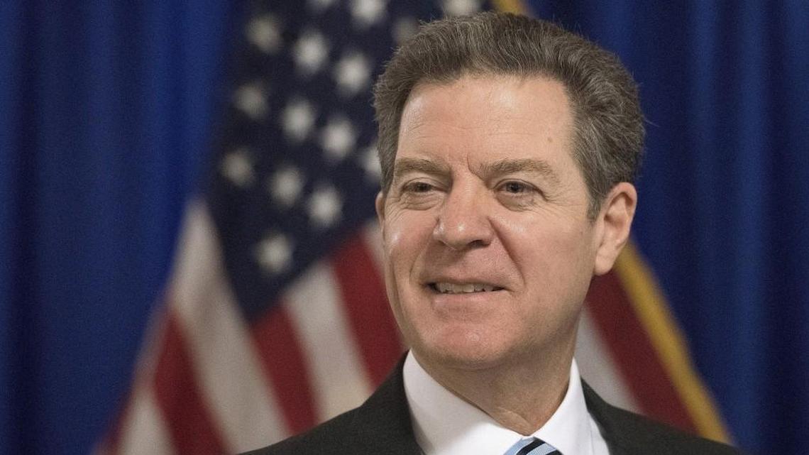 Gov. Sam Brownback saw a 35-point drop in favorability, in one of the most Republican states in the nation.