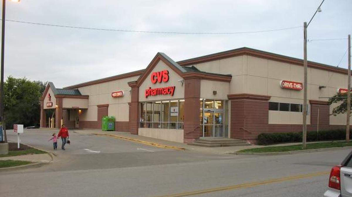 The CVS drugstore at Independence and Prospect avenues in northeast Kansas City is seen in 2014.