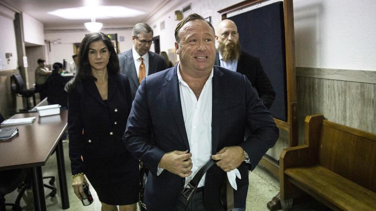 Alex Jones, the right-wing radio host and conspiracy theorist, is a performance artist whose true personality is nothing like his on-air persona, according to a lawyer defending the Infowars broadcaster in a child custody battle.