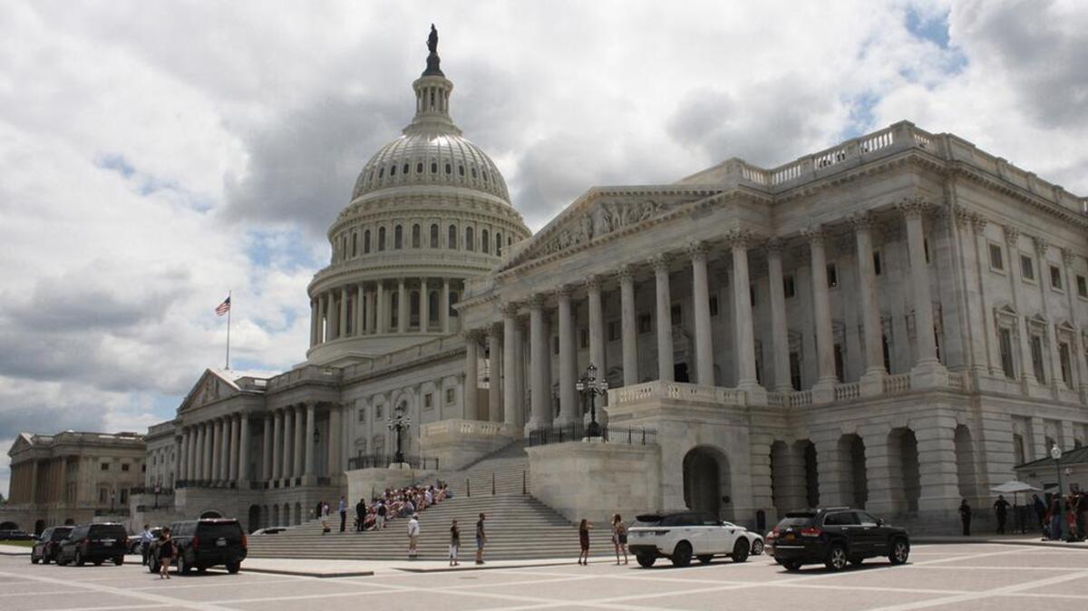 A view of the U.S. Capitol Building on July 25, 2017, in Washington, D.C. (Evan Golub/Zuma Press/TNS)
