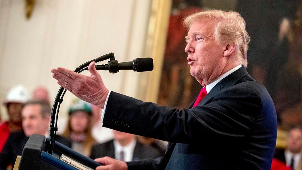 President Donald Trump is willing to hit all imported goods from China with tariffs.