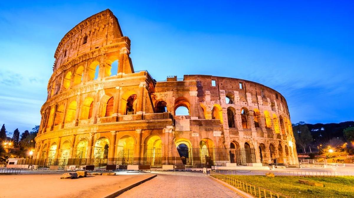 A Kansas City lawyer has been falsely accused of defacing the Colosseum in Rome.