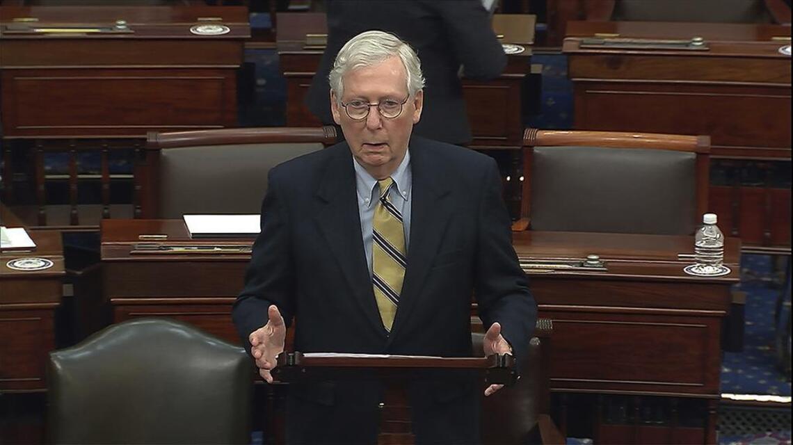 Impeachment is over. Time to follow McConnell’s lead on prosecuting Trump in court