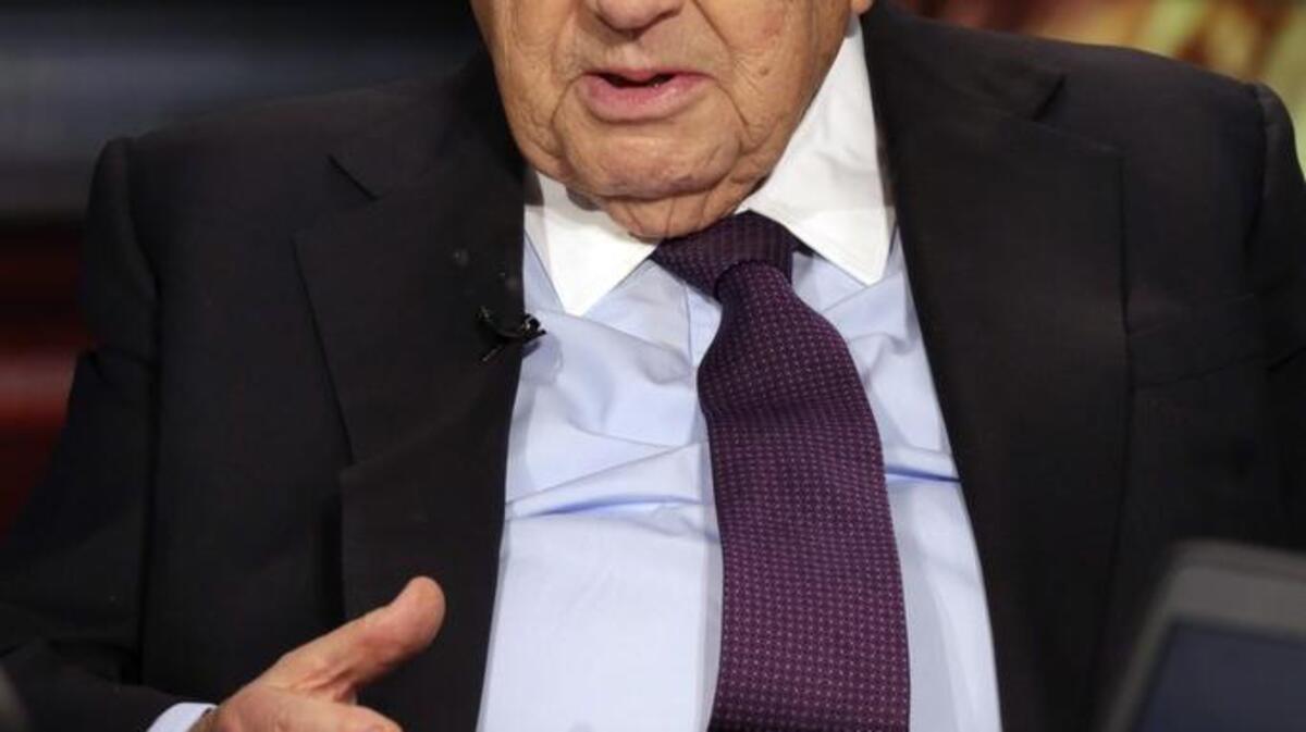 Former U.S. Secretary of State Henry Kissinger