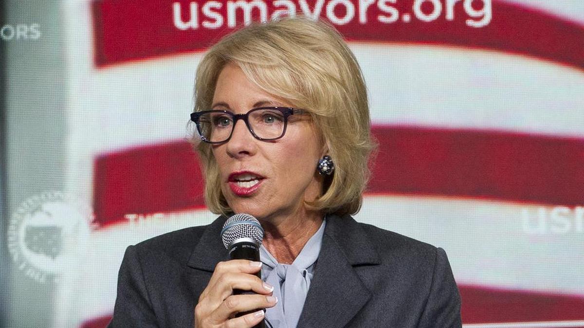 Education Secretary Betsy DeVos