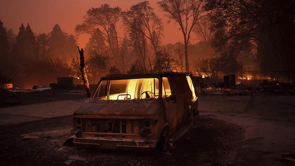 The Camp Fire blaze this month is the most destructive in California history, charring 153,000 acres, destroying nearly 19,000 structures, and killing at least 85 people. The second-most destructive fire in California history was the one last year in Napa and Sonoma counties.