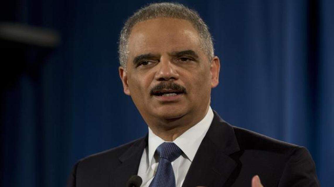 
Attorney General Eric Holder spoke last week in Washington about the Justice Department’s findings related to two investigations in Ferguson, Mo. 
