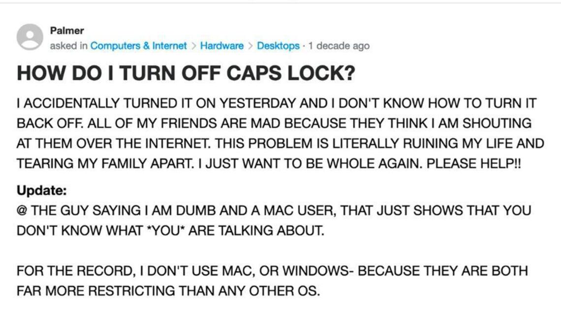 As Yahoo! Answers shuts down, we see the imperfect finality of our digital lives