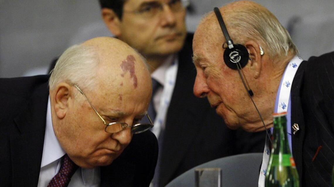 George P. Shultz helped Ronald Reagan become the architect of the Cold War’s demise