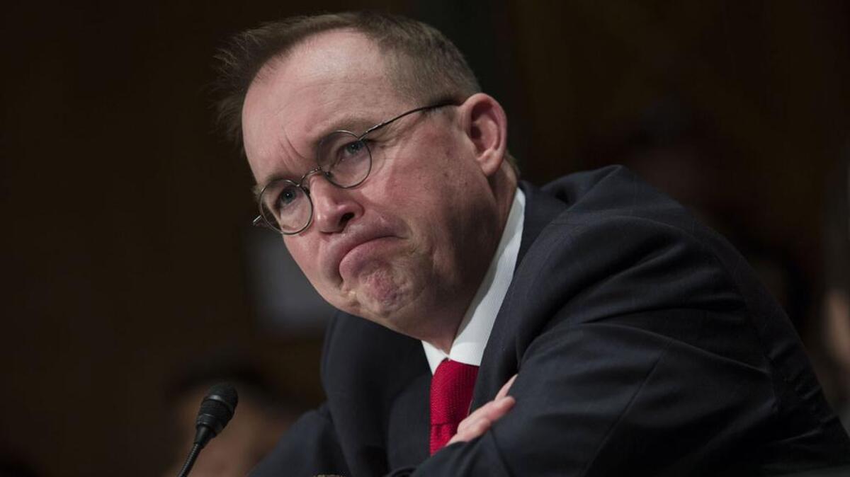While briefing GOP lawmakers before the president’s recent State of the Union speech, acting chief of staff Mulvaney was asked about its absence of any mention of the deficit. His answer: “Nobody cares.”