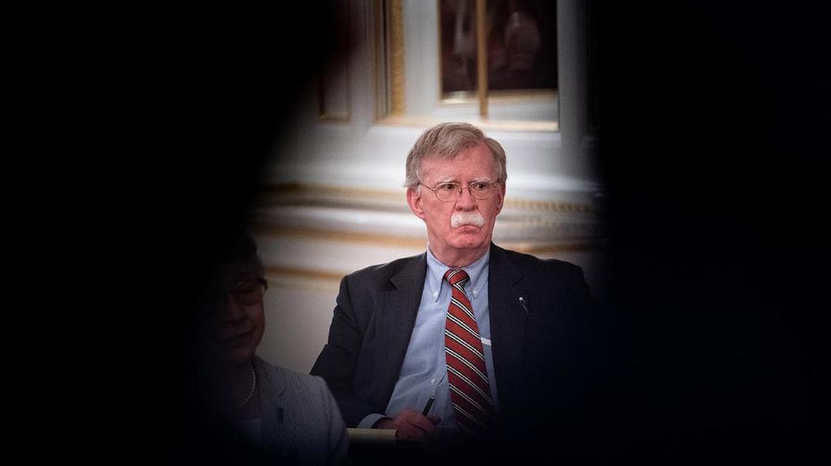 National security adviser John Bolton