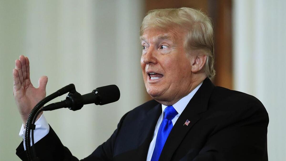 President Donald Trump speaks during a news conference in the East Room at the White House in Washington, Wednesday, Nov. 7, 2018. (AP Photo/Manuel Balce Ceneta)