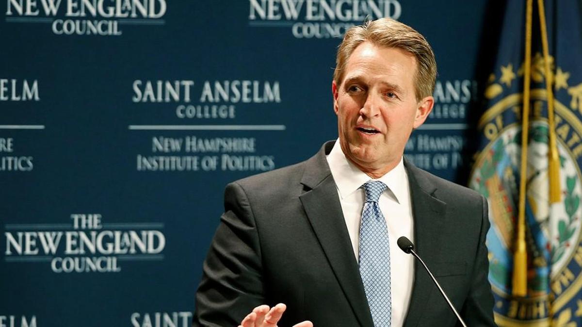 Sen. Jeff Flake is well aware of the mistakes his Republican Party has made following President Donald Trump. But it’s no longer the party Flake misses.