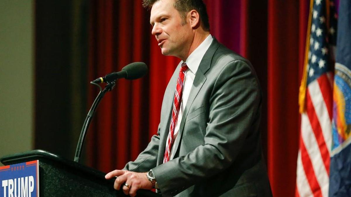 Secretary of State Kris Kobach on Tuesday continued his bid to make it impossible for many Kansans to vote in local and state elections.