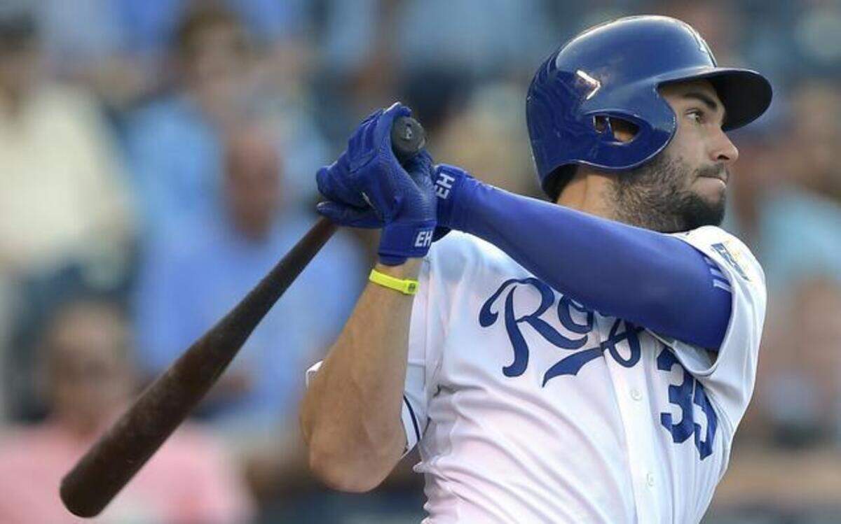 
First baseman Eric Hosmer is back in the starting lineup for the Royals.
