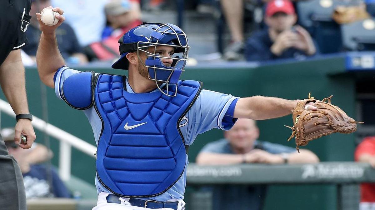 
Royals backup catcher Drew Butera started Sunday against the Twins at Kauffman Stadium. Kansas City manager Ned Yost gave Salvador Perez the day off.
