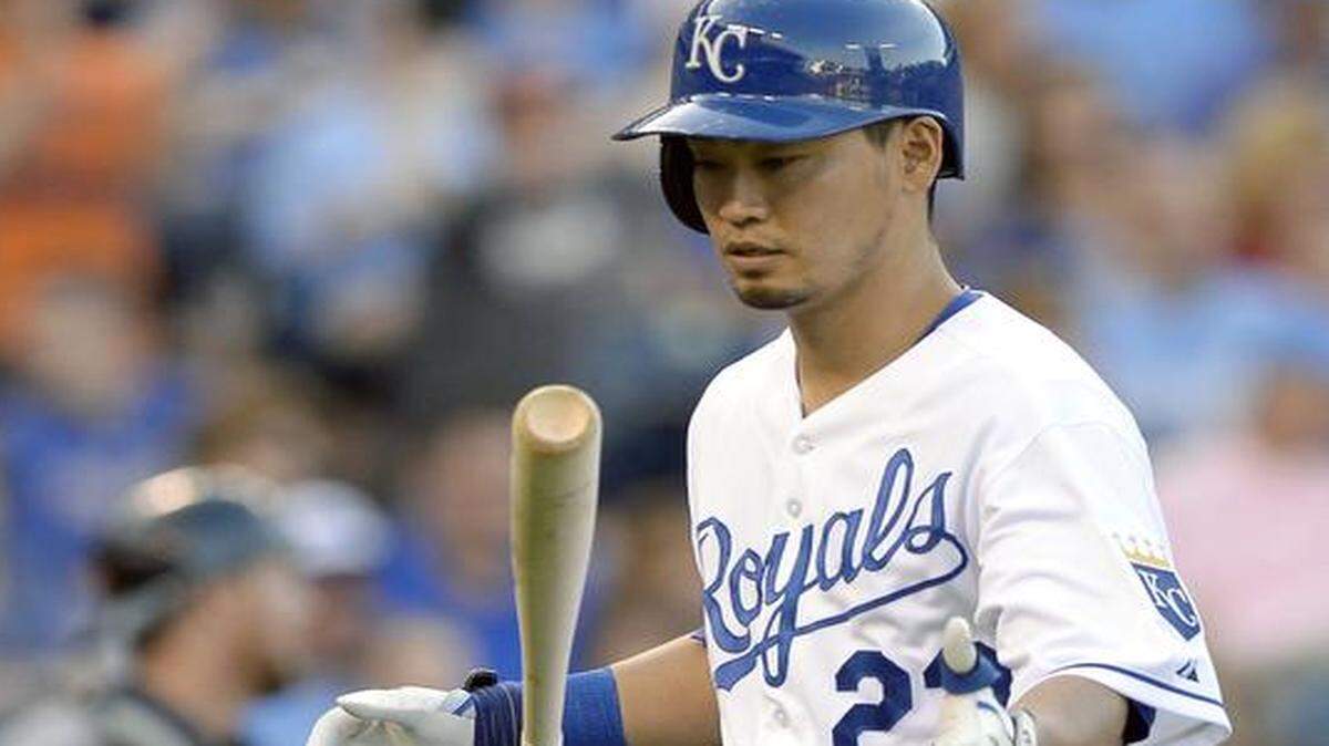 
Royals outfielder Norichika Aoki
