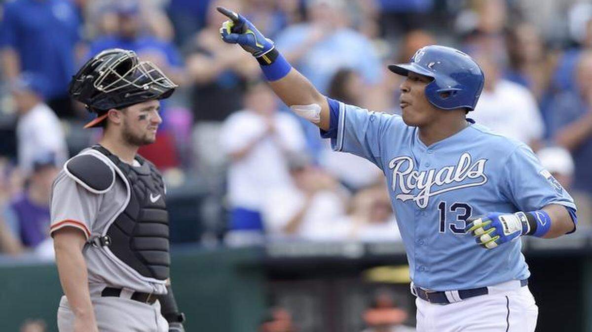 
Kansas City Royals catcher Salvador Perez.
