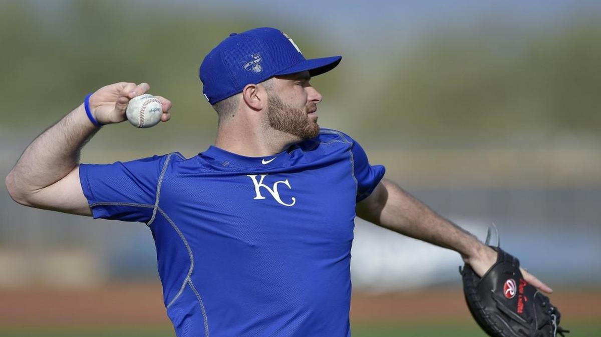 Kansas City Royals catcher Drew Butera.