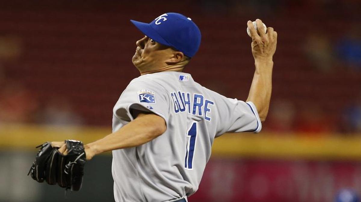 
Royals pitcher Jeremy Guthrie 
