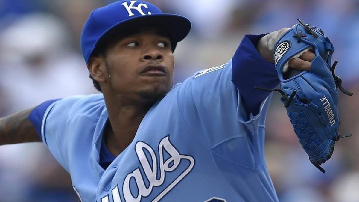 
Kansas City Royals starting pitcher Yordano Ventura.
