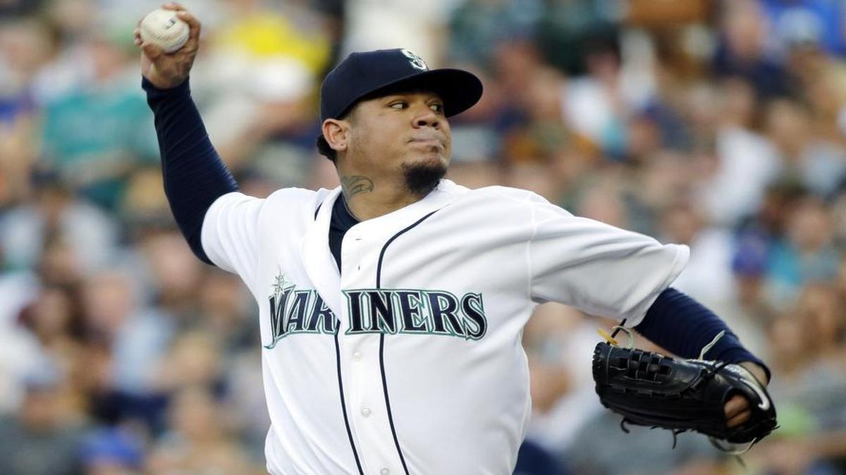 
Seattle Mariners starting pitcher Felix Hernandez.
