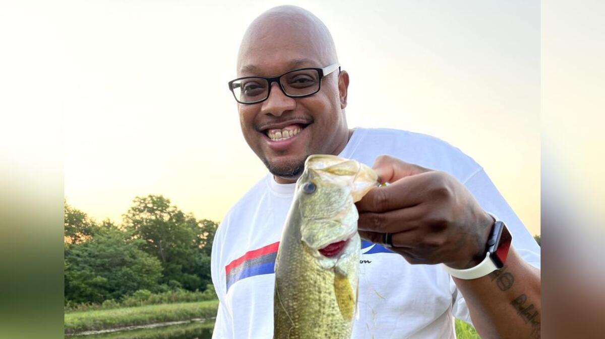 This July Fourth, Ricky Kidd went fishing for the first time in his life.