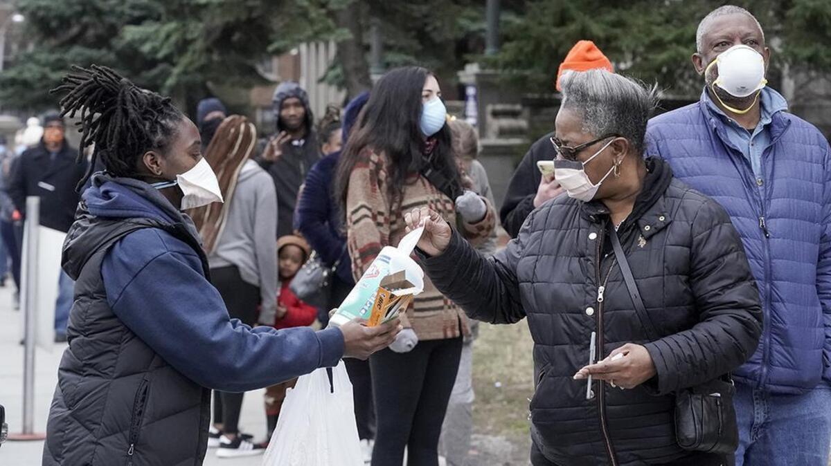 Voters in Wisconsin waited in lines to vote in the state’s elections last week.