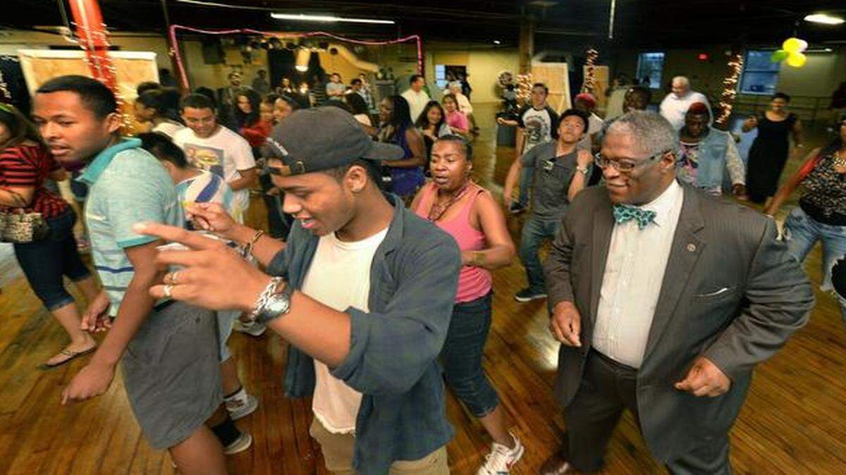 
The Carnivale at Arts Tech drew teenagers and Mayor Sly James to a recent Friday night event at 1522 Holmes St.
