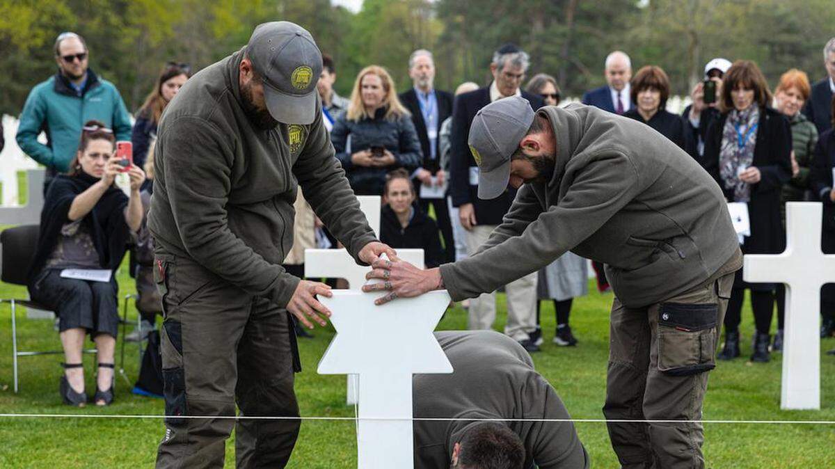 Many Jewish soldiers who gave their life for the United States were buried with grave markers bearing the Christian cross. The nonprofit Operation Benjamin replaces them with the Star of David.