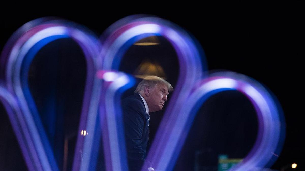 NBC leveraged the reality TV persona it created in President Donald Trump to let him produce a ratings battle with Joe Biden.