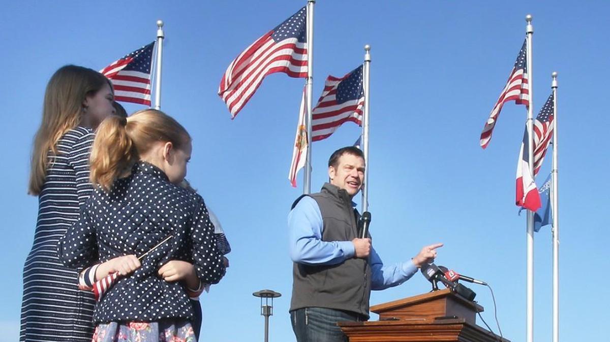 Instead of attacking his easily refutable arguments, KU students silenced Kris Kobach through a series of shouts and chants, what is often referred to as a “heckler’s veto.” He was the winner that night.