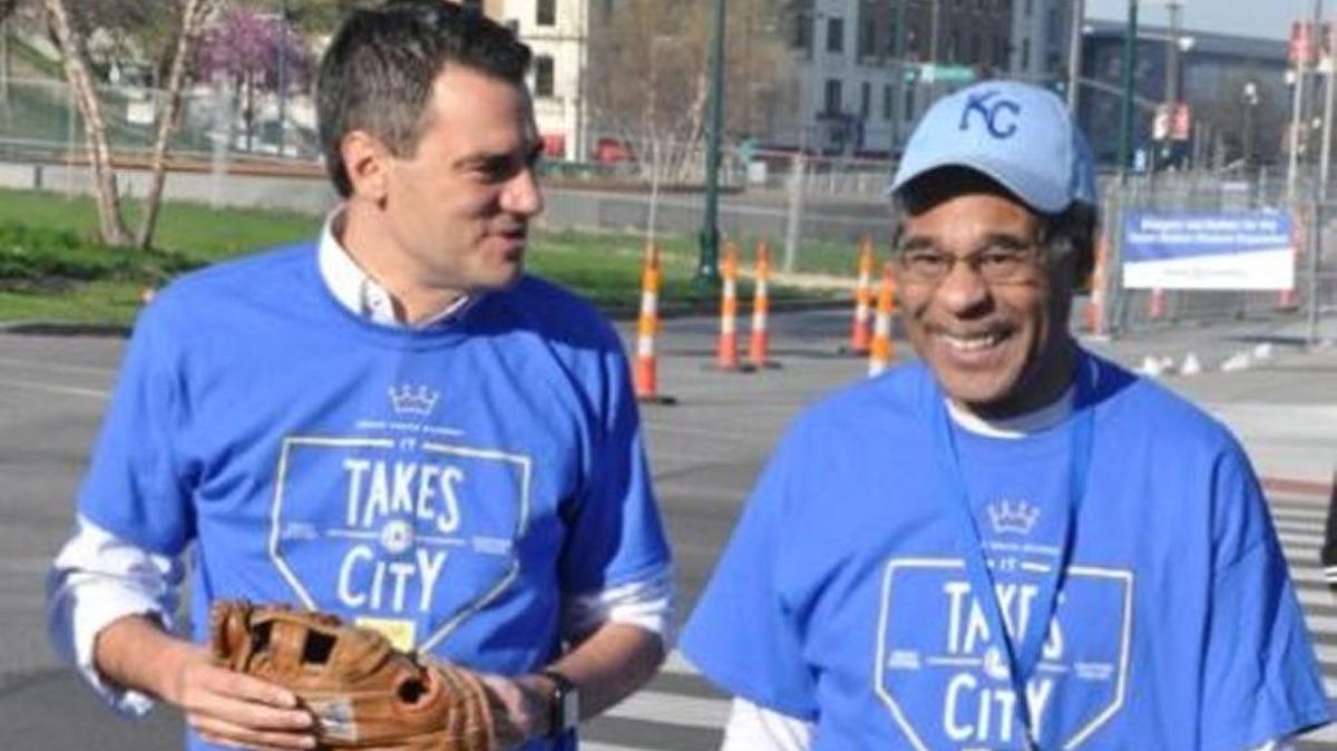 Reps. Kevin Yoder, Kansas Republican, and Emanuel Cleaver, Missouri Democrat