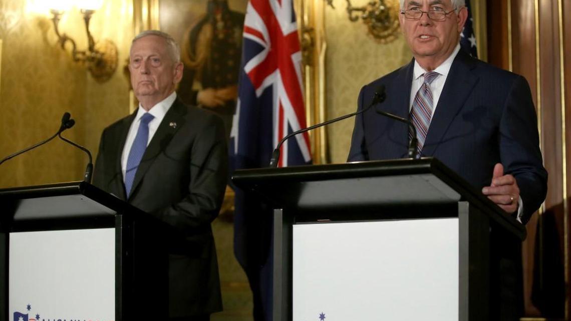 Defense Secretary Jim Mattis and Secretary of State Rex Tillerson both disagreed with President Donald Trump’s decision to withdraw from the Paris climate accords.