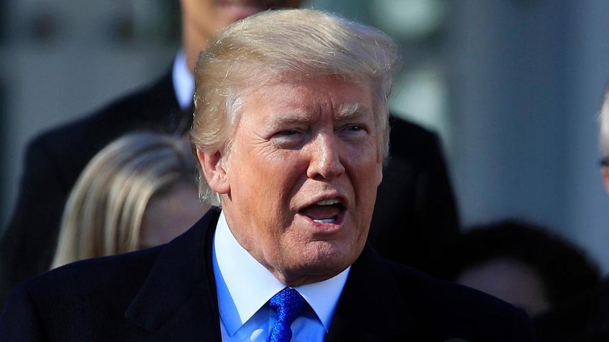 President Donald Trump spoke to participants of the annual March for Life event in January.