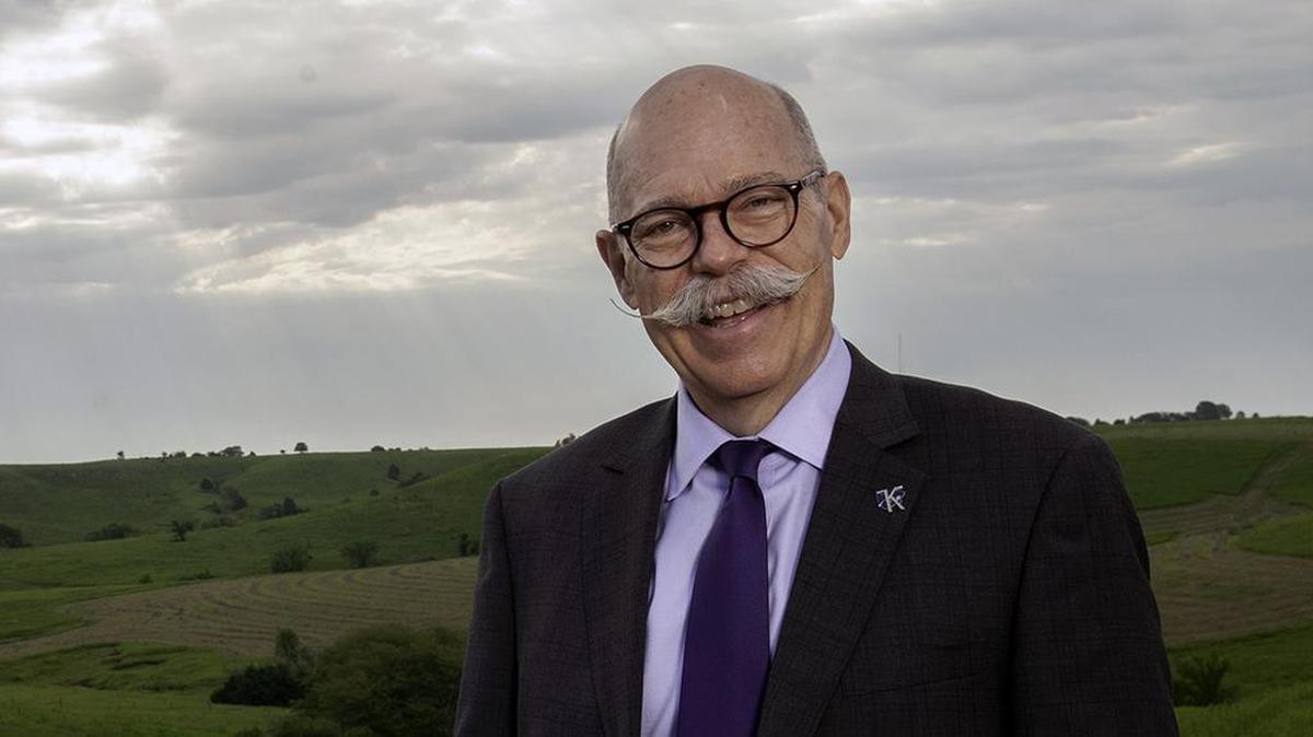 Ernie Minton, dean of the Kansas State University College of Agriculture and director of K-State Research and Extension