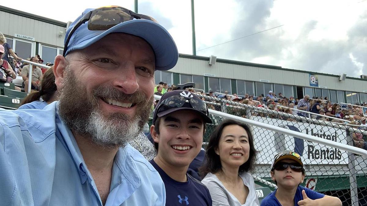 Elliot Kaye, seen here with his wife Kanae and two sons, Noah, 16, and Ethan, 11, is one of the tens of thousands of Americans who need a lifesaving kidney transplant. You can help.