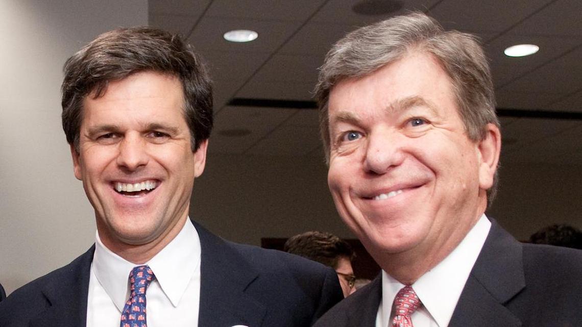Timothy Shriver, chairman of Special Olympics, and Sen. Roy Blunt