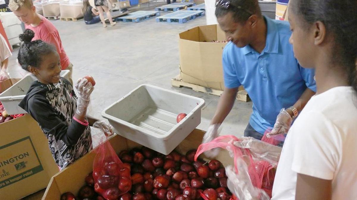 Harvesters - The Community Food Bank helps feed hungry Missourians.