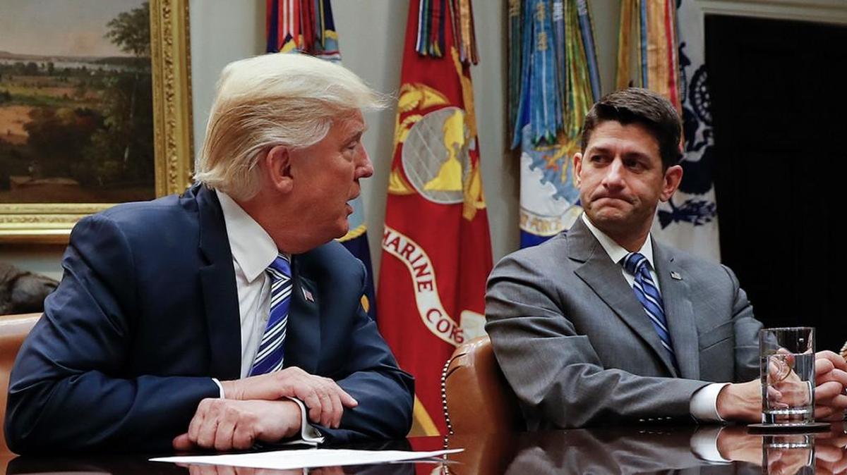 House Speaker Paul Ryan visits with President Donald Trump on a regular basis about congressional issues. Congress gaining the favor of the sitting president is diametrically opposed to our founders’ view of the separation of powers.