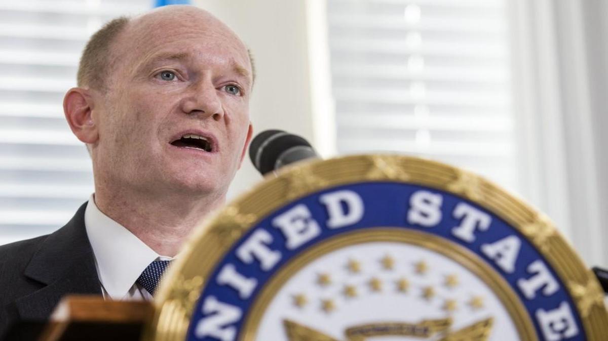 
Sen. Chris Coons, a Delaware Democrat, on Tuesday announced his support for the Iran nuclear deal.
