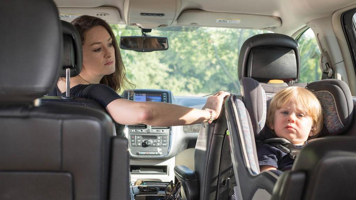 Amber Rollins, director of Kids And Car Safety in Olathe, works to prevent children from dying in cars.