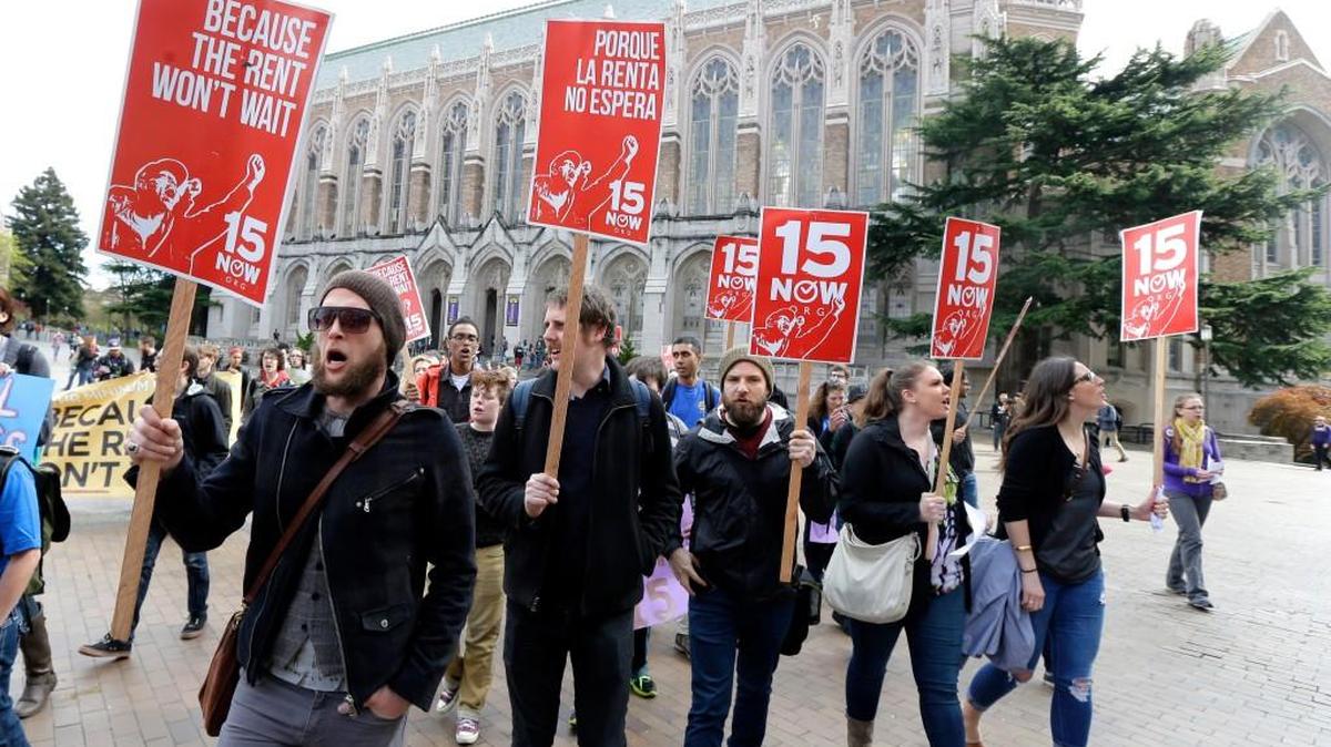A city-funded research team at the University of Washington found that Seattle’s rising wage floor left affected employees with $125 less per month on average.
