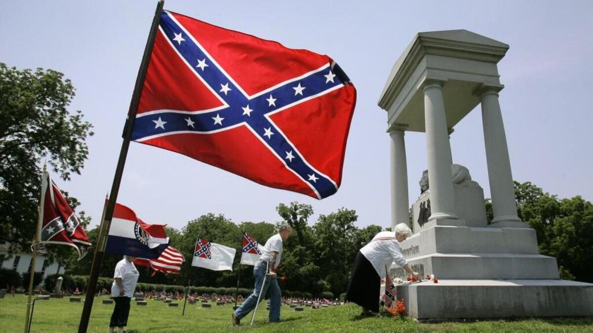 Confederate Memorial Day was noted in ceremonies at the Confederate Memorial State Historic Site outside Higginsville, Mo. in this June 4, 2011 file photo.