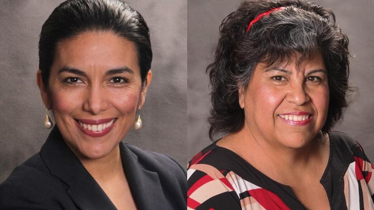 Sulma Arias, left, and Guadalupe Magdaleno