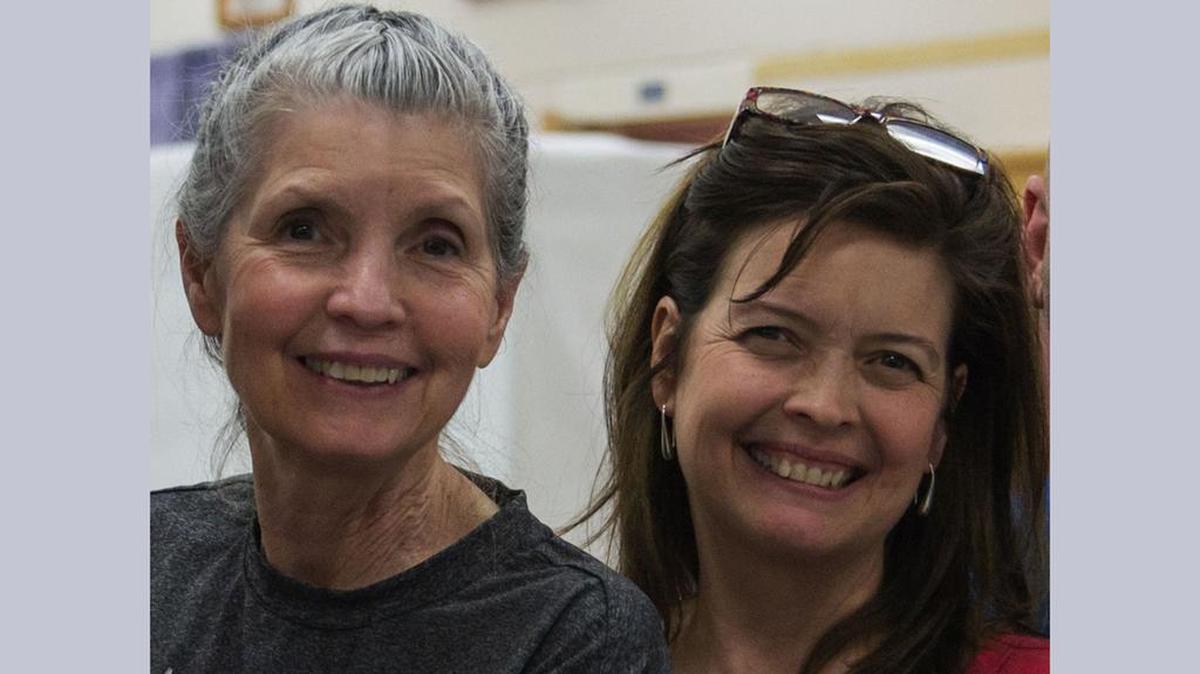 Patty Watkins, left, and daughter Jane Prewitt Watkins