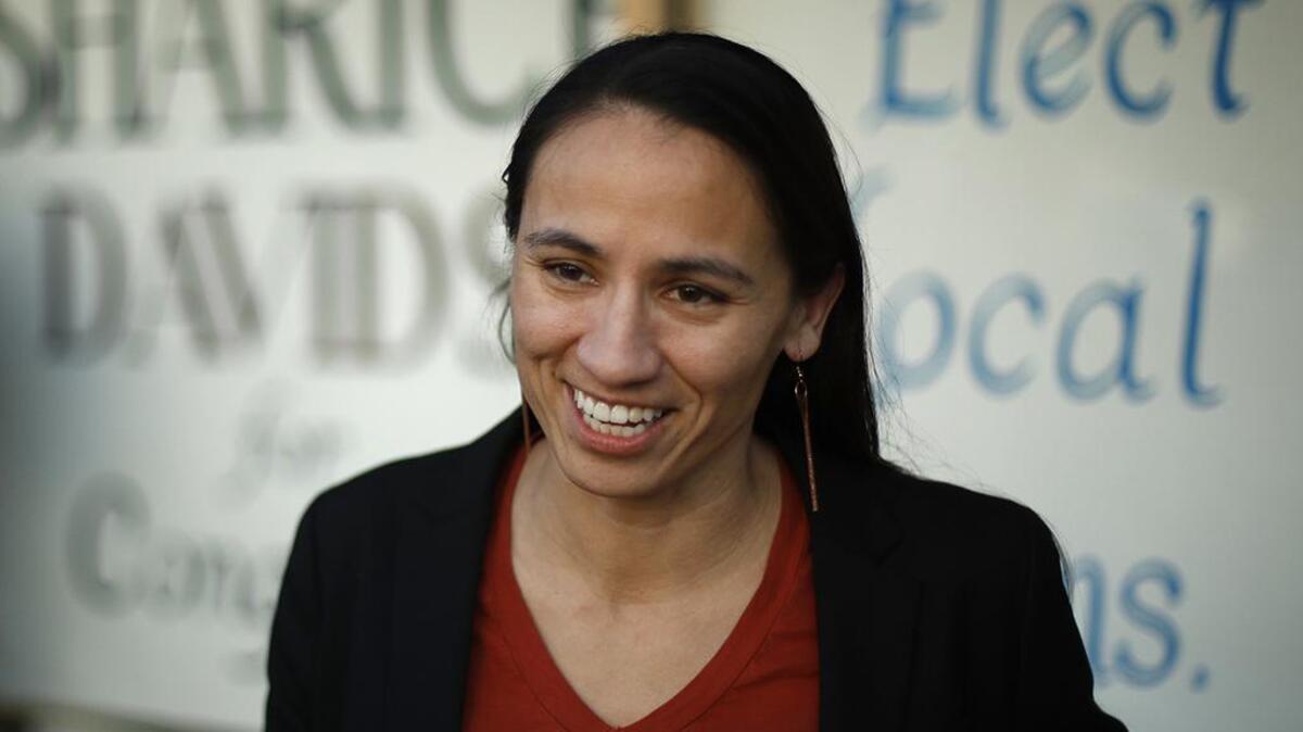 U.S. Rep. Sharice Davids of Kansas’ 3rd District