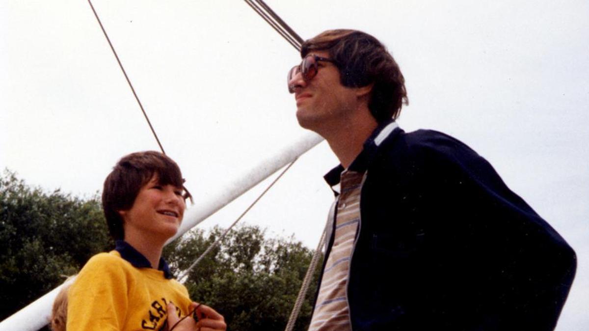 When he was a child, Karleton Fyfe, left, spent a week every summer in Kansas City visiting the family of Bill Tammeus, right, his uncle.